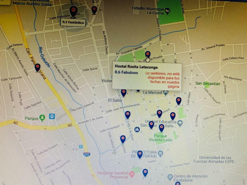 Hostal Rosita Latacunga Luaran gambar
